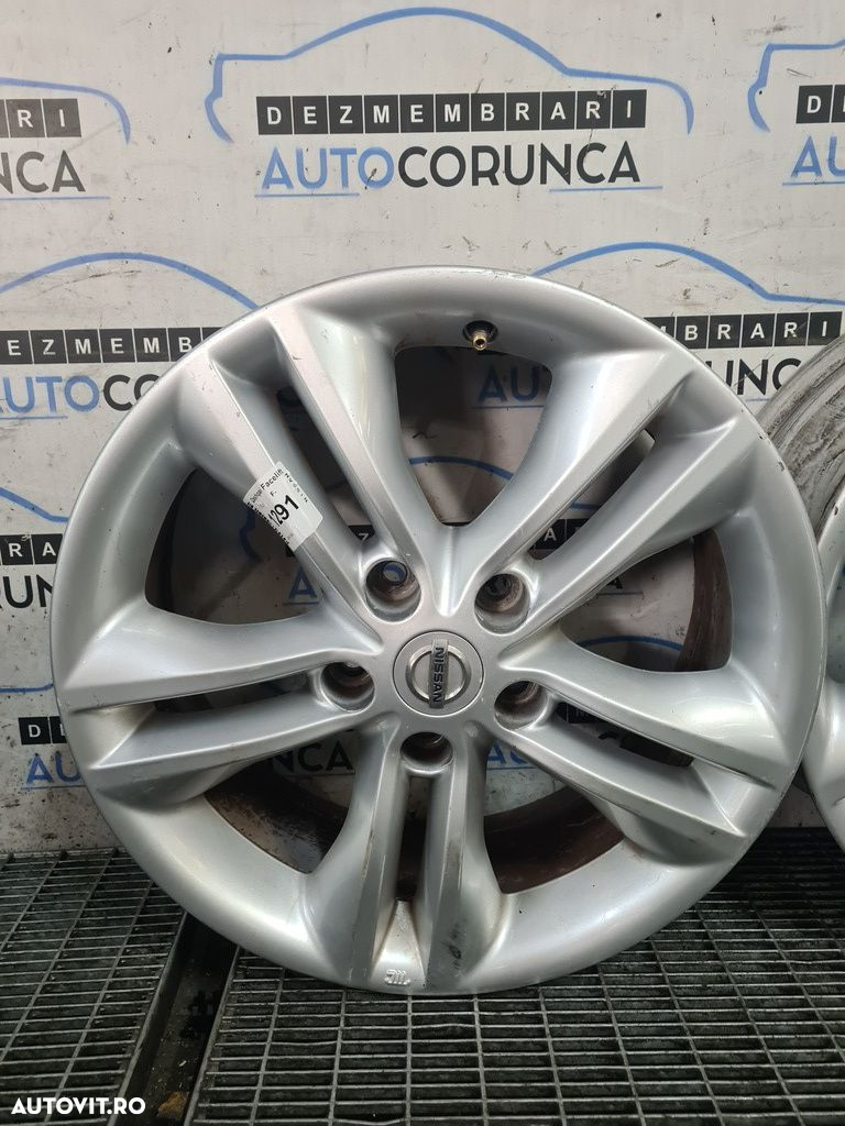 Jante aliaj Nissan Qashqai Facelift 2010 - 2013 (1291) R17 ET40 - 2