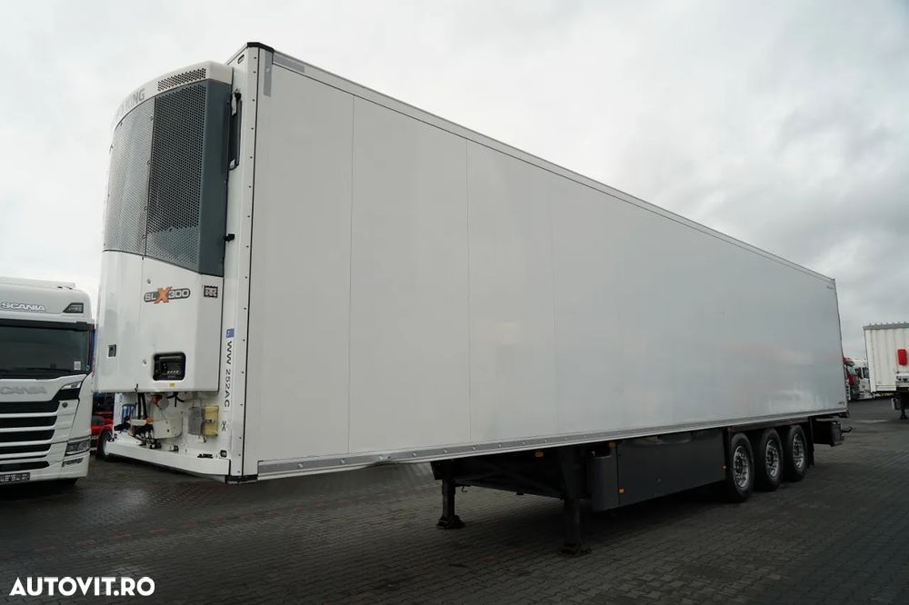 Schmitz Cargobull REFRIGERAT / THERMO KING SLX 300 / RIDICARE CU CÂRLIG / RIDICARE CU CÂRLIG / AXĂ RIDICABILĂ / COȘ PENTRU PALEȚI - 4