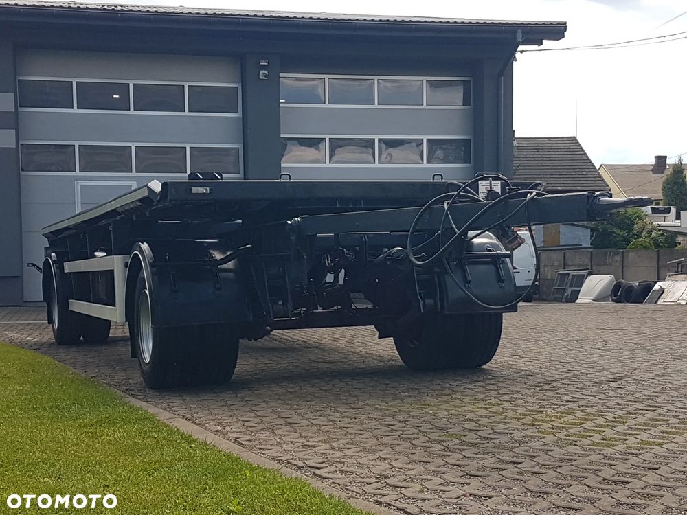 Zaslaw D-659 DO KONTENERÓW HAKOWCA POD KONTENERY 2 OSIE BLIŹNIAKI RESORY - 19