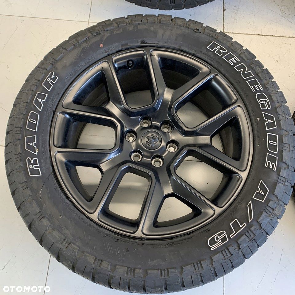 Koła felgi opony kpl. 4 sztuki oryginał 10,5mm DODGE RAM V 1500 LIMITED 22r - 5
