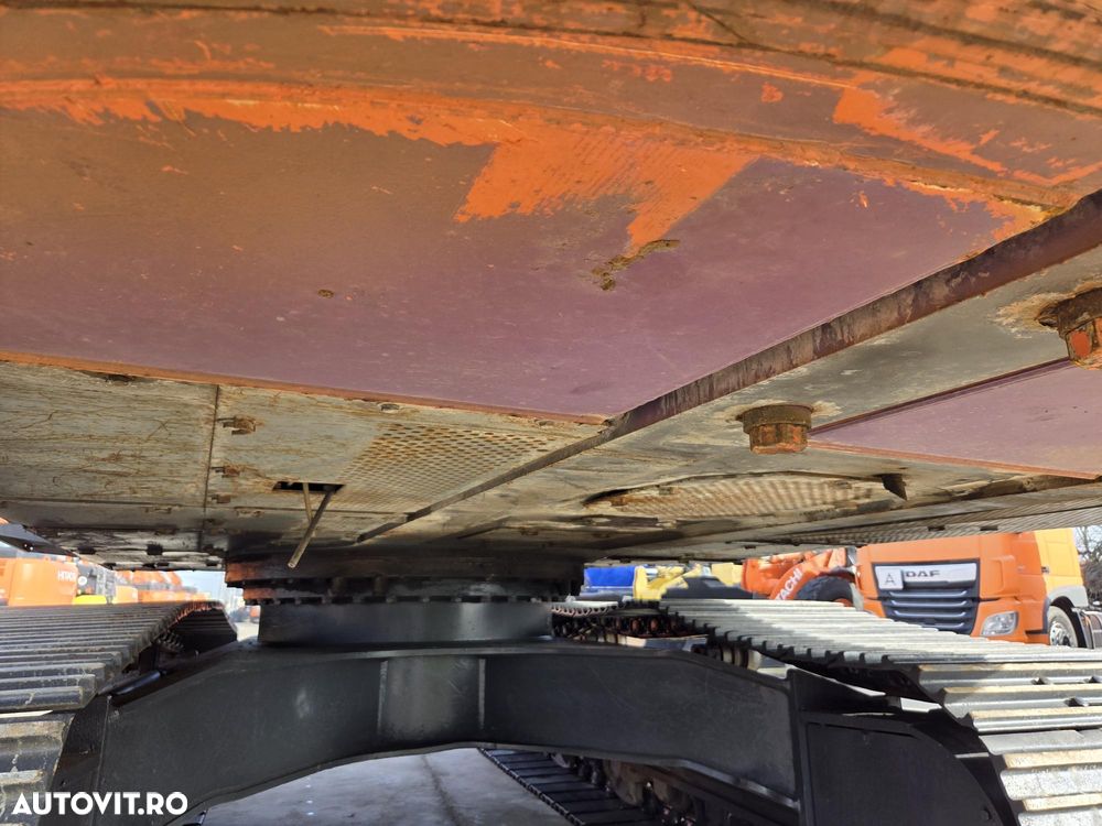 Hitachi ZX350, 2018, 8.061h, cupa noua, Masa operationala 35,6t, Inst hidr pe picon pe brate, inst hidr rotire, gresare automata, senile 90% ok, 3 pompe hidr HITACHI, produs in JAPONIA, Isuzu 282CP, Ad sapare 7,5m, ridica 22t, STARE F BUNA-PROMOTIE 89.900EUR - 30