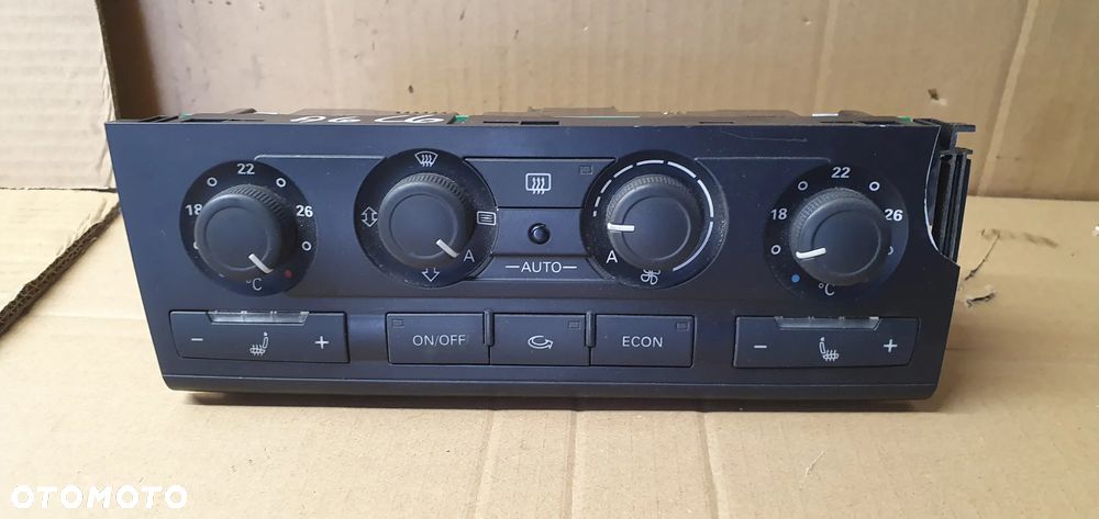 Panel nawiewu klimatyzacji klimatronic Audi A6 C6 4F1820043AA 4F0910043 - 5