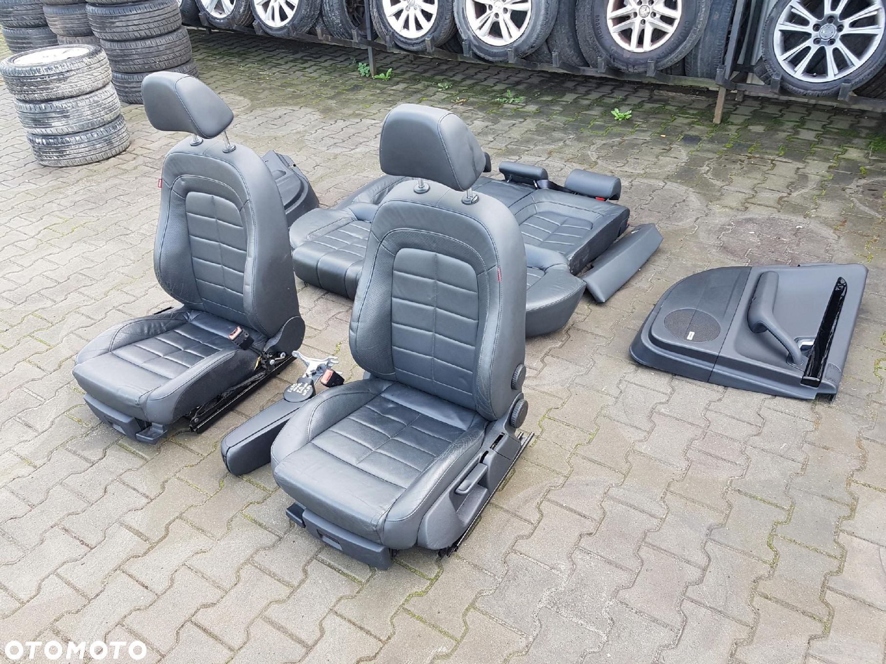 SEAT EXEO 09-13 KOMBI FOTELE KANAPA SKÓRY SKÓRZANE - 7