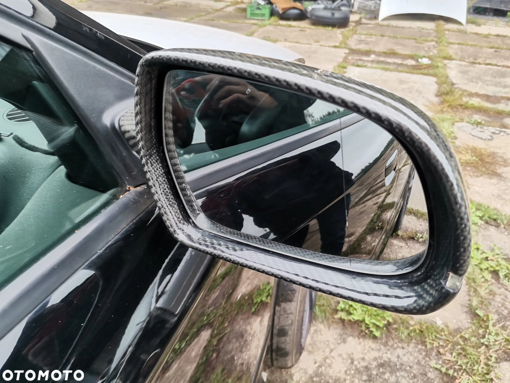 Karbonowe Carbon Obudowy Lusterek AUDI A3 8P A4 B8 10-12 Komplet - 7