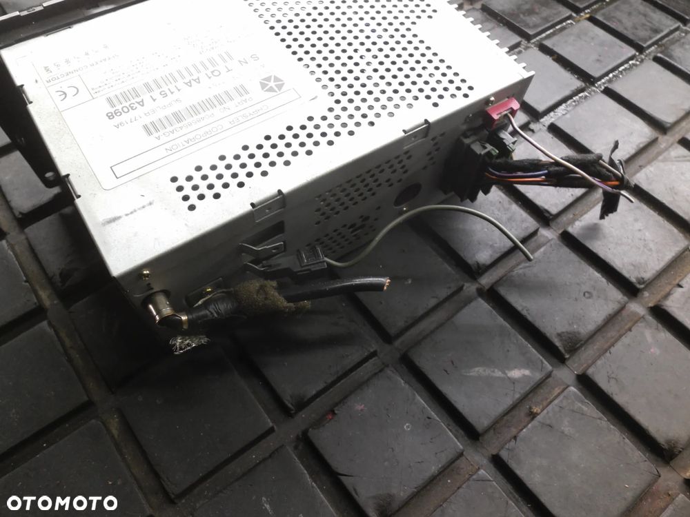 RADIO FABRYCZNE P04858543AG-A ORYGINAŁ CHRYSLER VOYAGER 01-07 - 5