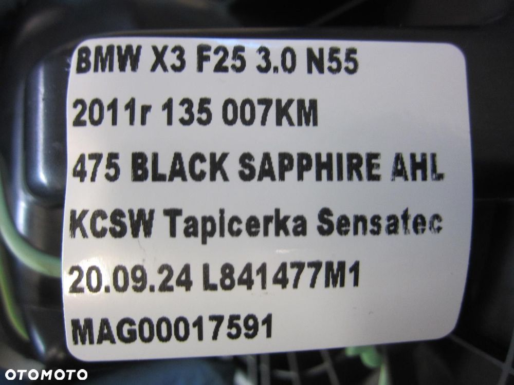 BMW X3 F25 E90 E87 E82 OBUDOWA WENTYLATOR DMUCHAWA 9227670 EURO 64119227670 - 8