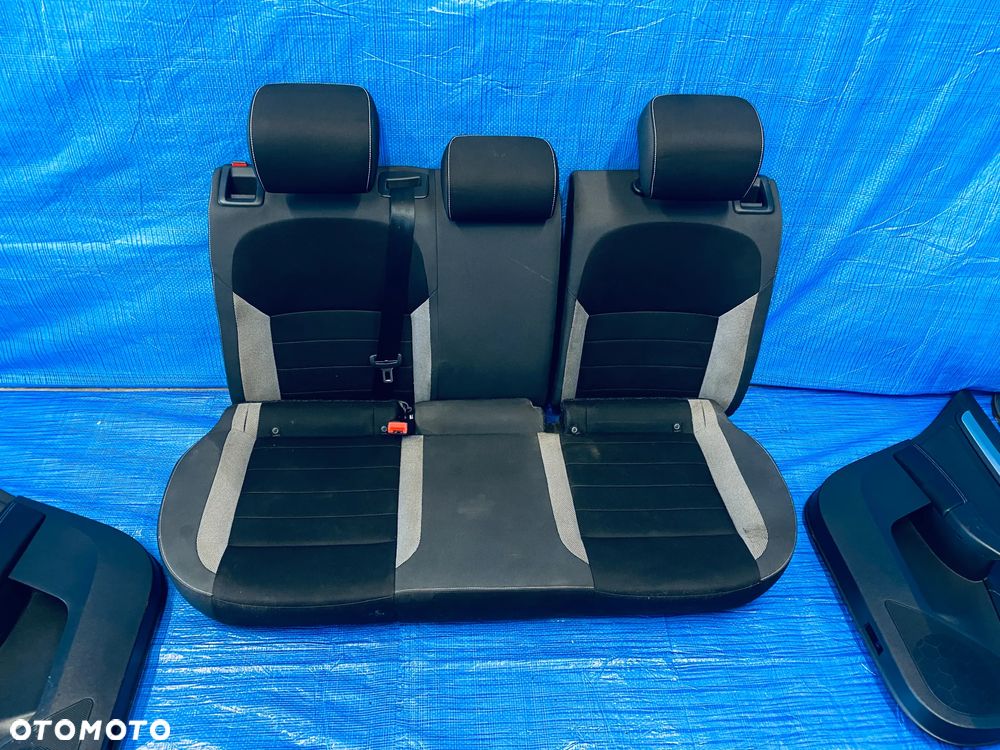 FOTEL FOTELE KANAPA BOCZKI TAPICERKA PODŁOKIETNIK TUNEL WNĘTRZE  SKODA RAPID SPACEBACK LIFT 17R KOMPLET EUROPA - 6