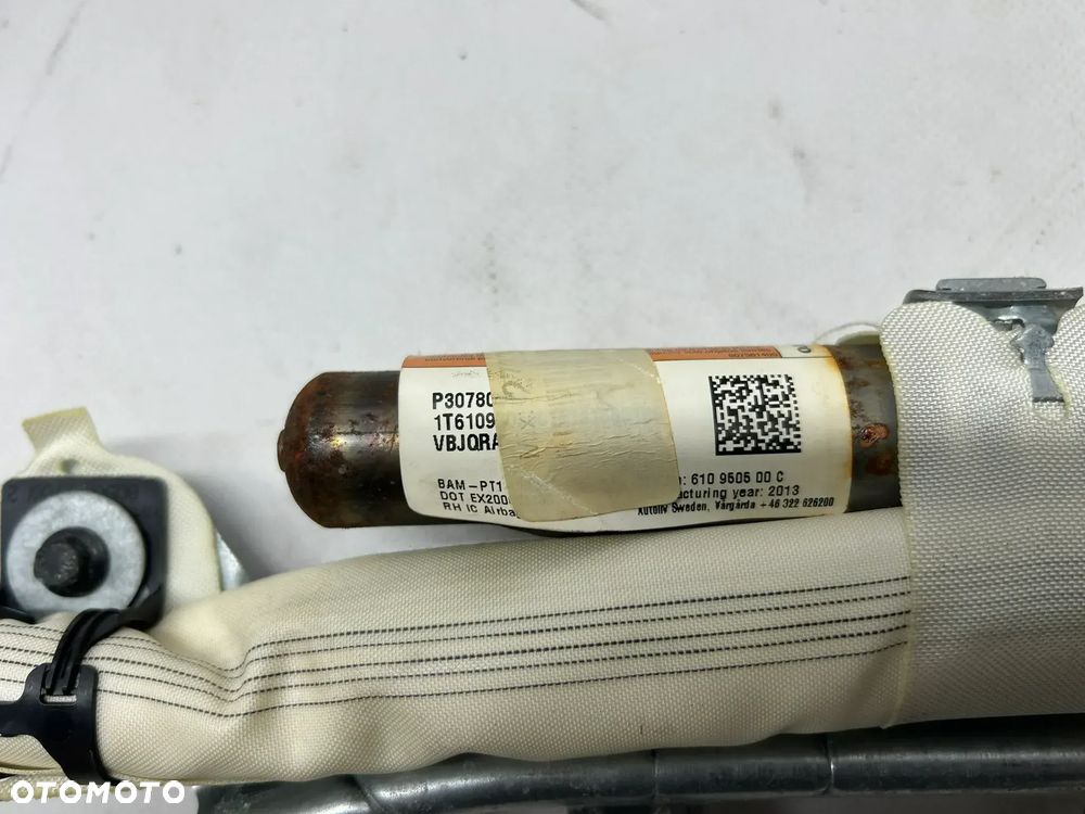 Volvo S60 II lift kurtyna lewa poduszka Airbag 30780646 2010-2018 - 2