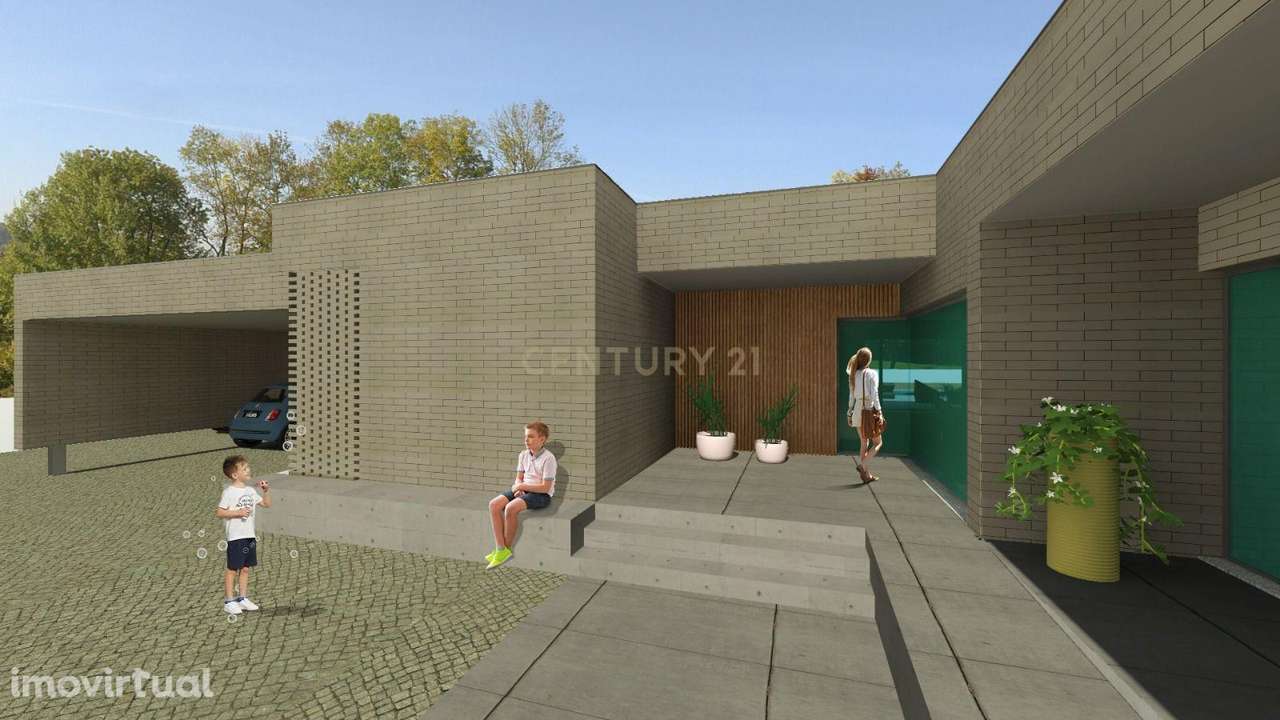 Terreno para construção com projeto de moradia térrea aprovado - Grande imagem: 3/9