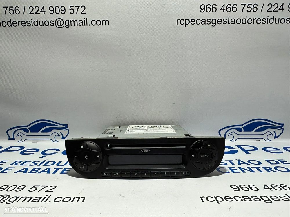 .Auto Radio CD DVD GPS Original FGP Fiat 500 312 2008 - 2017 - 3