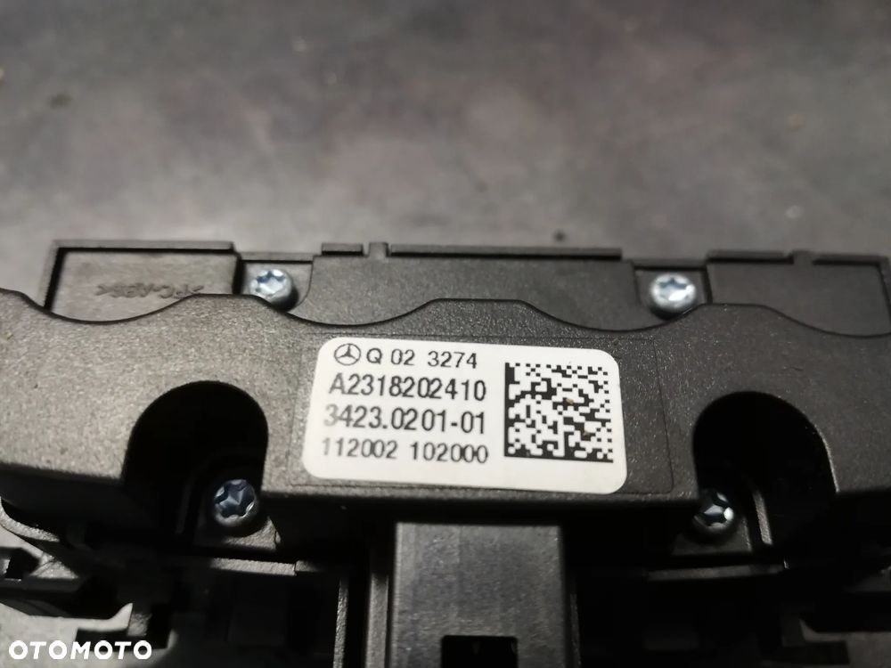 MERCEDES SL R231 W231 PANEL STEROWANIA ZAWIESZENIEM A2318202410 - 3