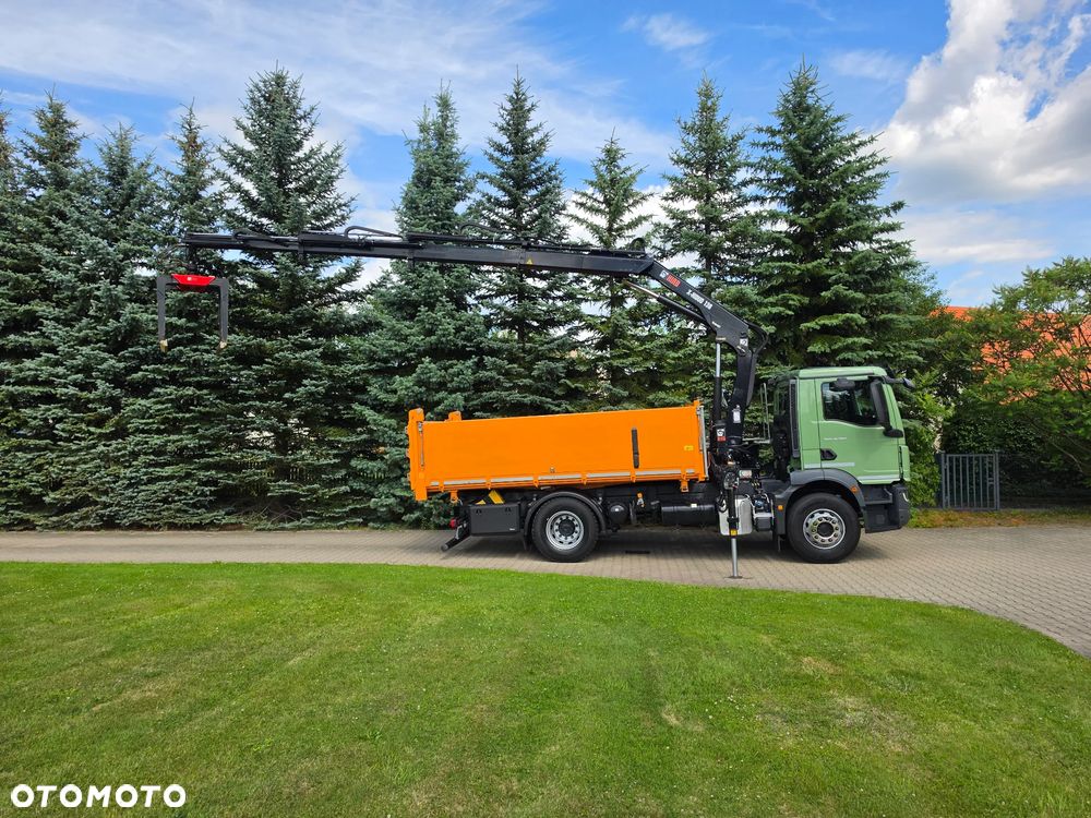 MAN TGM 18.290/ 3-str. wywrotka z HIAB 138/ - 3