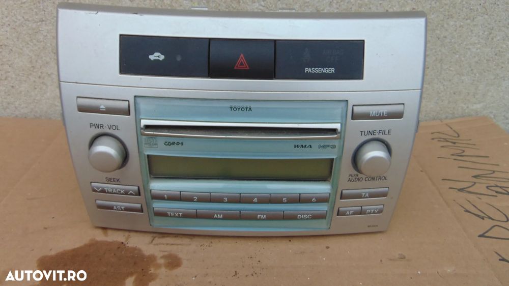 CD Player Toyota Corolla an 2007 cod 86120-0F030 - 1