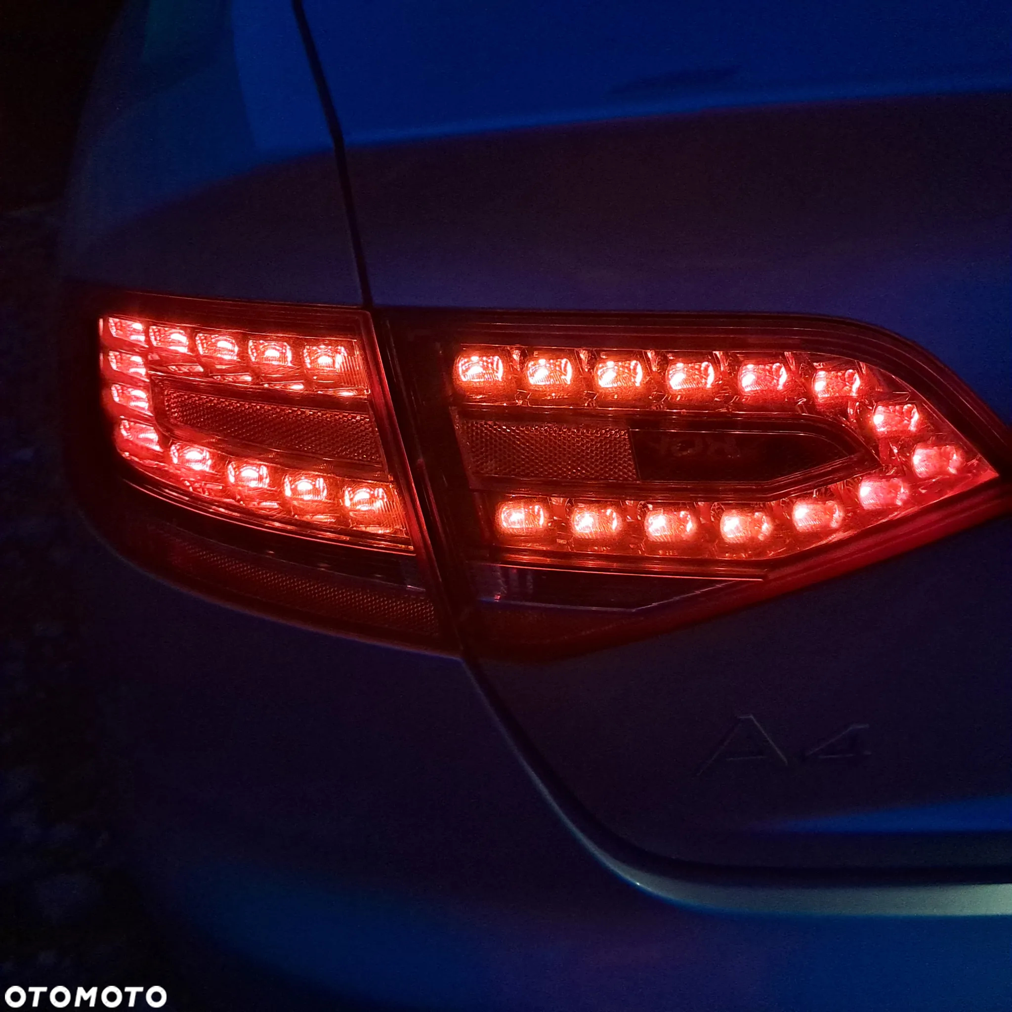Lampa Lampy Tył Tylnie Lewa w Błotnik LED Audi A4 B8 Sedan 8K5 - 16