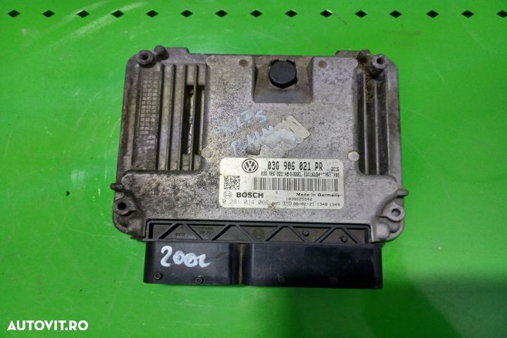 CALCULATOR ECU 2.0 TDCI 03G906021PR Volkswagen VW Golf 5 [2003 - 2009 - 1