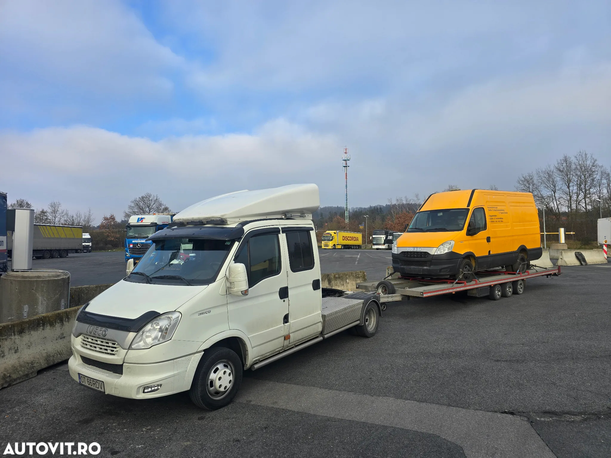 Iveco Daily MiniTir Mini Cap Tractor N1 3.5T cu 12T in ansamblu - 26