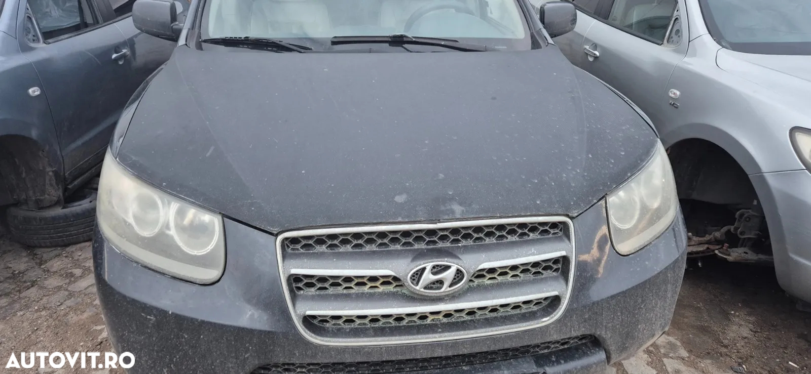 Bara spoiler fata Hyundai Santa Fe 2 2005-2010 - 2