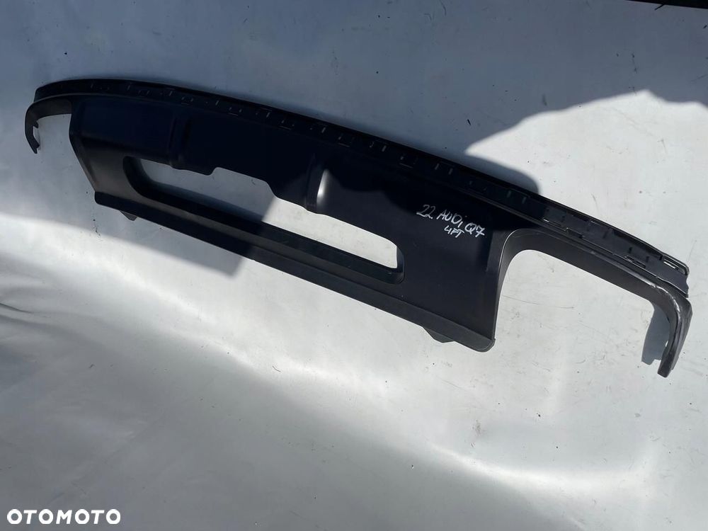 AUDI Q7 4M S-LINE SPOILER DOKŁADKA ZDERZAKA DYFUZOR TYŁ 4M0807521 - 4