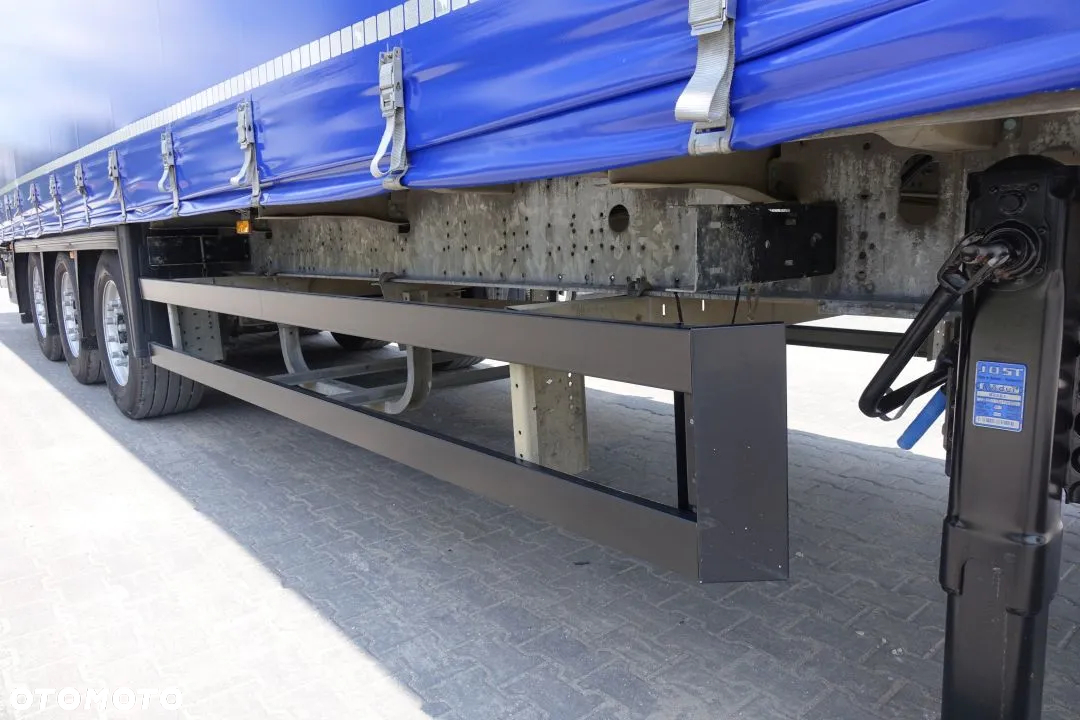 Schmitz Cargobull FIRANKA / VARIOS / OCYNK / OSIE SCHMITZ / NOWE PLANDEKI / DACH PODNOSZONY/ KOSZ NA KOŁO ZAPASOWE - 9