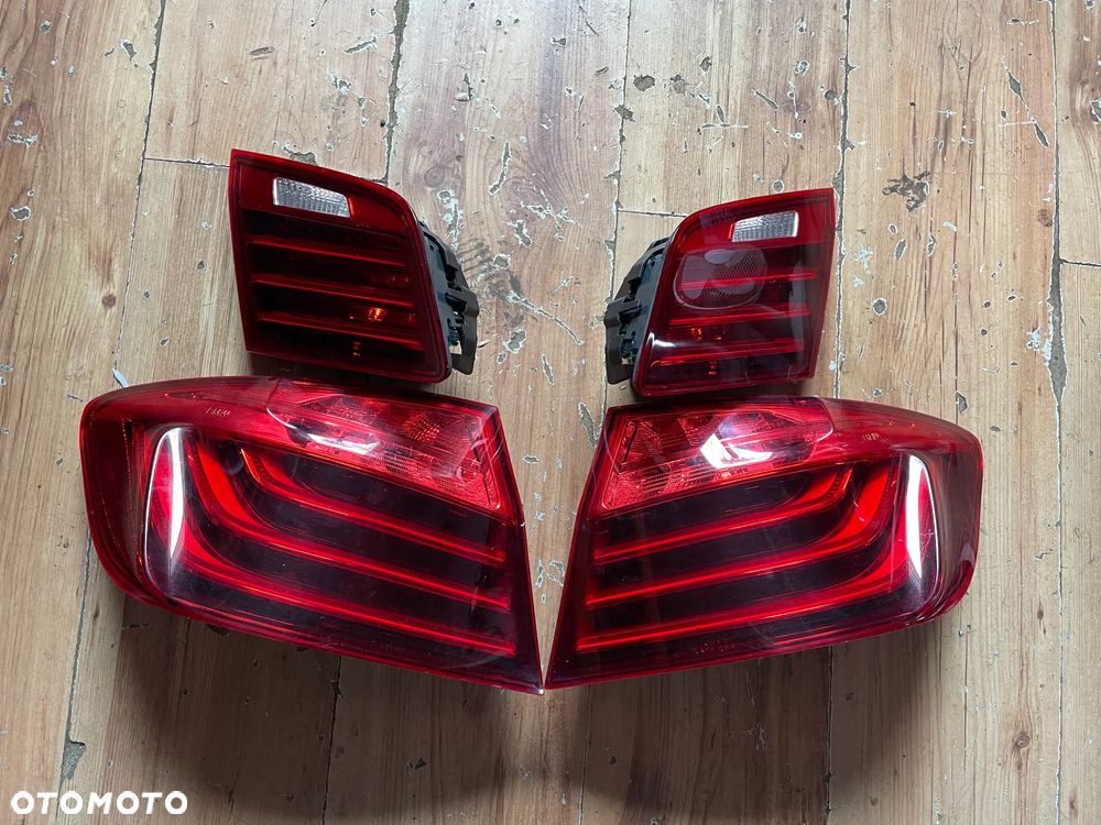 BMW 5 F10 LCI lift lampa lampy tył prawa lewa lampy komplet EU