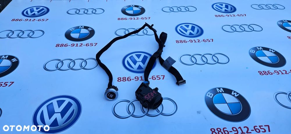 BMW 5 E60 E61 gniazdo pilota stacyjka 6954722 przycisk starto stop Włącznik silnika  9110359 - 1