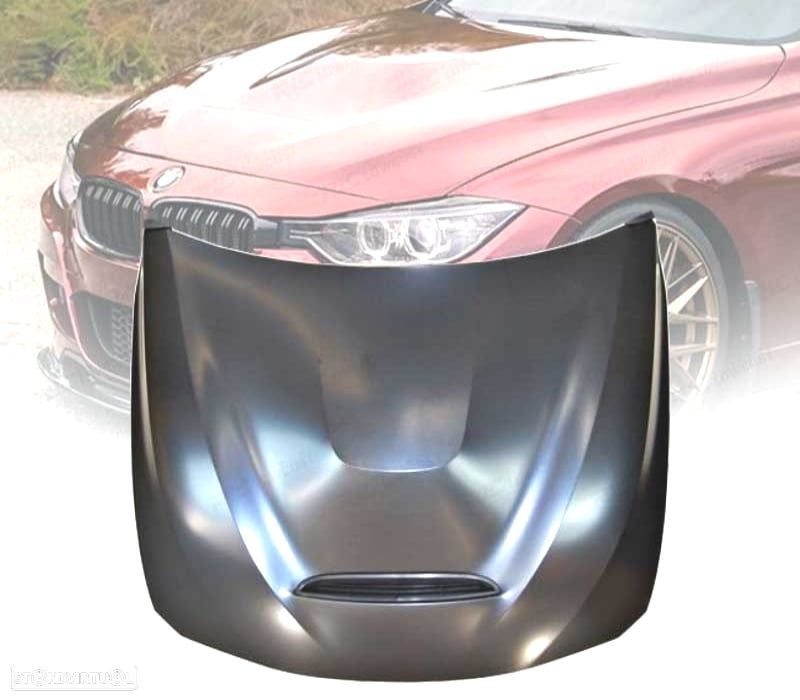 CAPÔ BMW F30 F31 F32 F33 F36 11-19 LOOK GTS ALUMÍNIO - 1