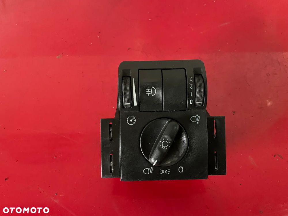 Przełącznik Opel corsa c przycisk włącznik świateł przeciwmgielnych pokrętło regulacji - 1