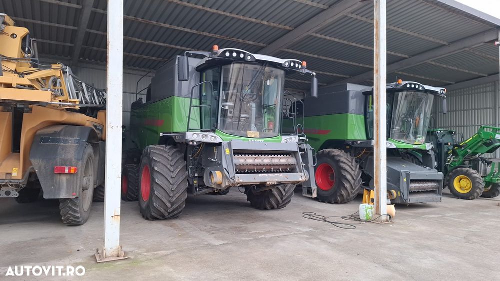 Fendt Combina FENDT 6335C 6,8m + Header Porumb si FS OLIMAC 8 - 10