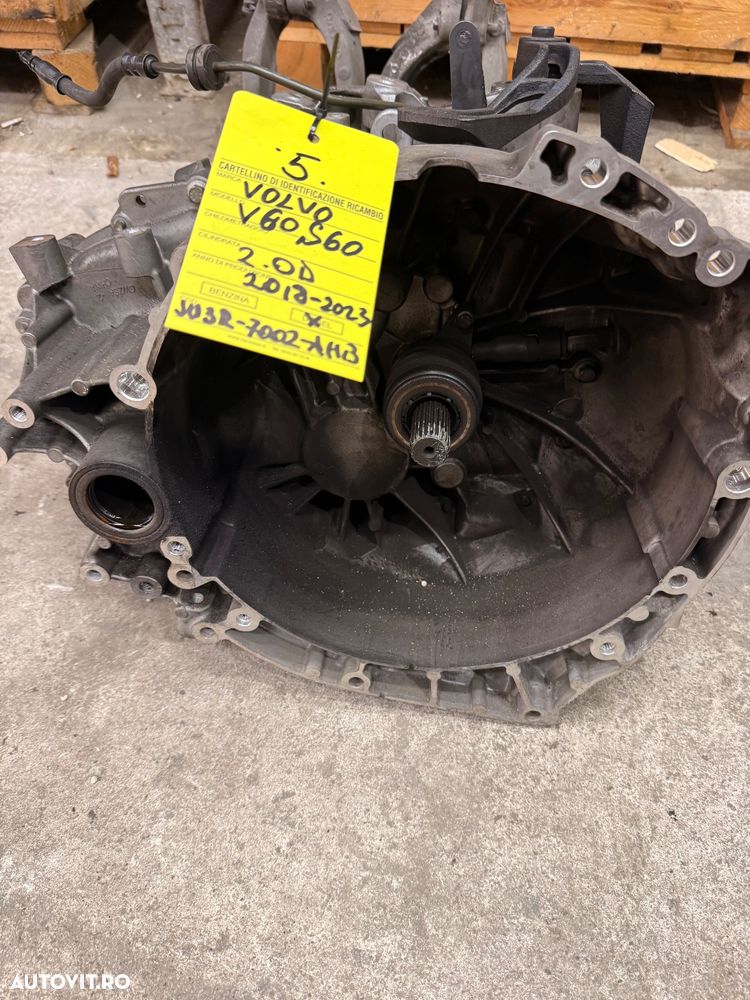Cutie de viteze manuala VOLVO V60, S60, V90, S90 2.0 diesel an 2018-2024 cod JU3R-7002-AHB - 3