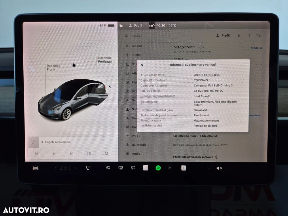 Tesla Model 3 Standard Reichweite Plus Hinterradantrieb - 23