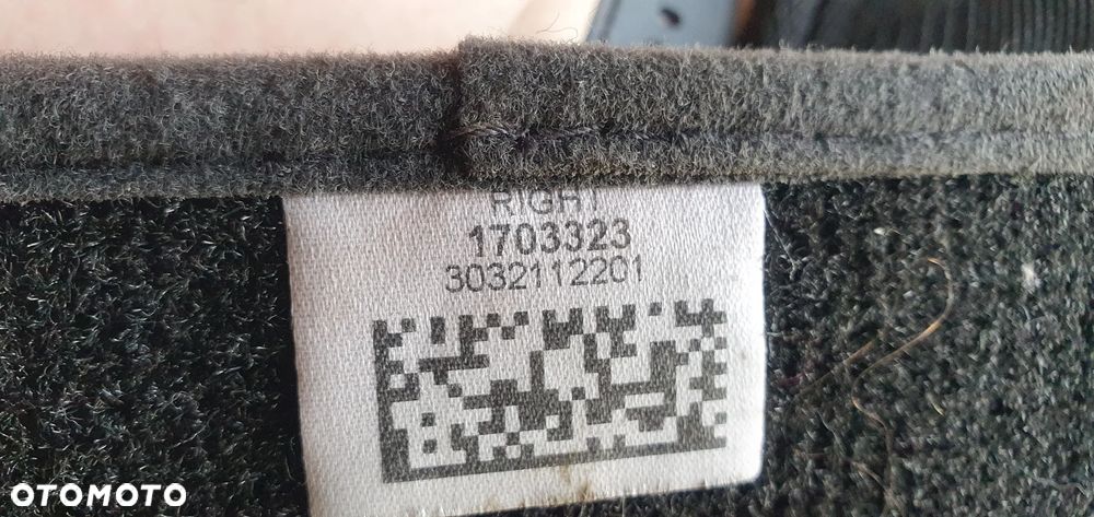 Dywaniki wycieraczki wykładziny BMW 3 F30 7294036 1704333 1703323 - 9