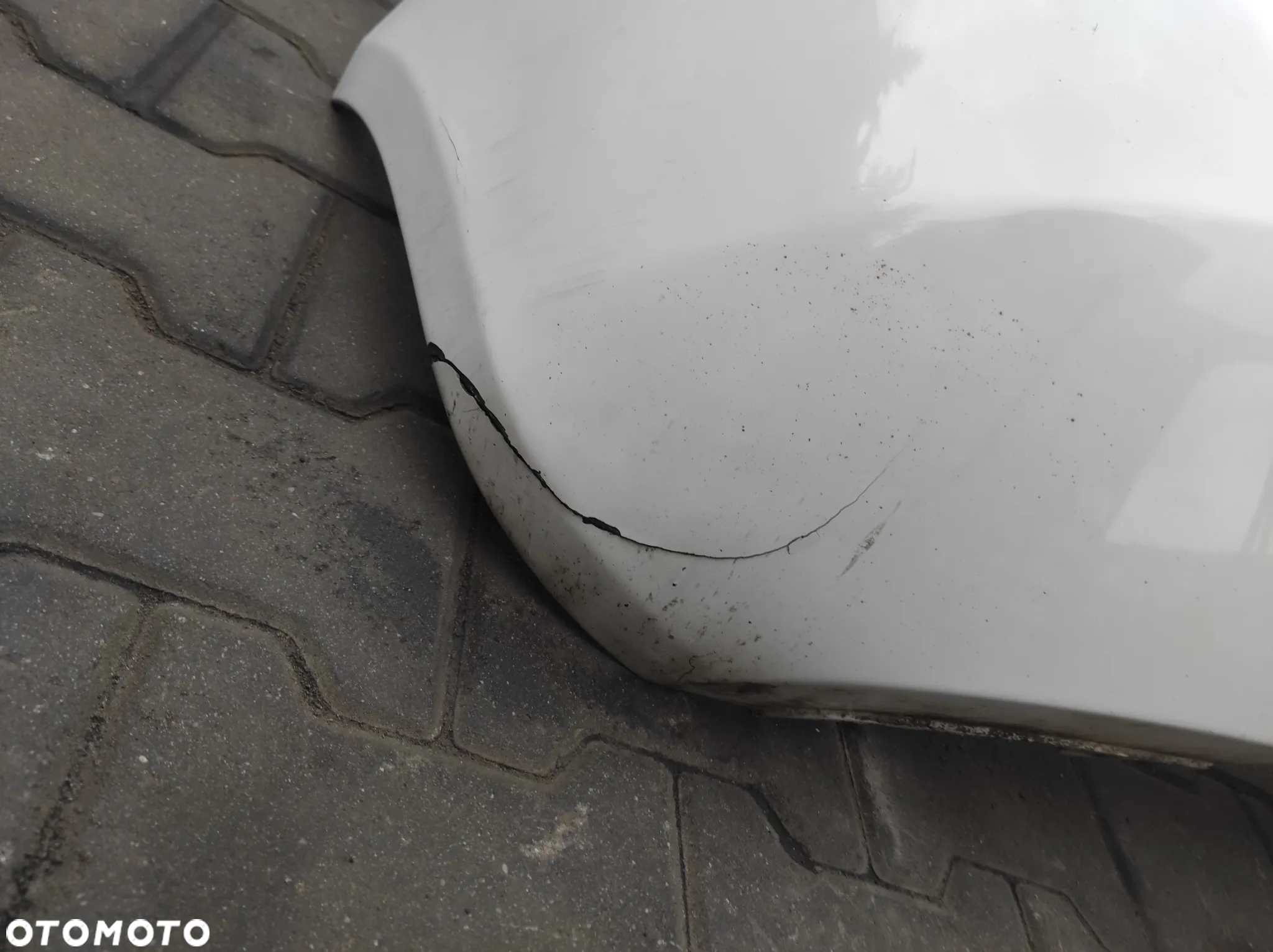 ZDERZAK TYŁ TYLNI SKODA FABIA 2 LIFT HB LF9E 1026 BIAŁY WYSYŁKA !!!!! - 5
