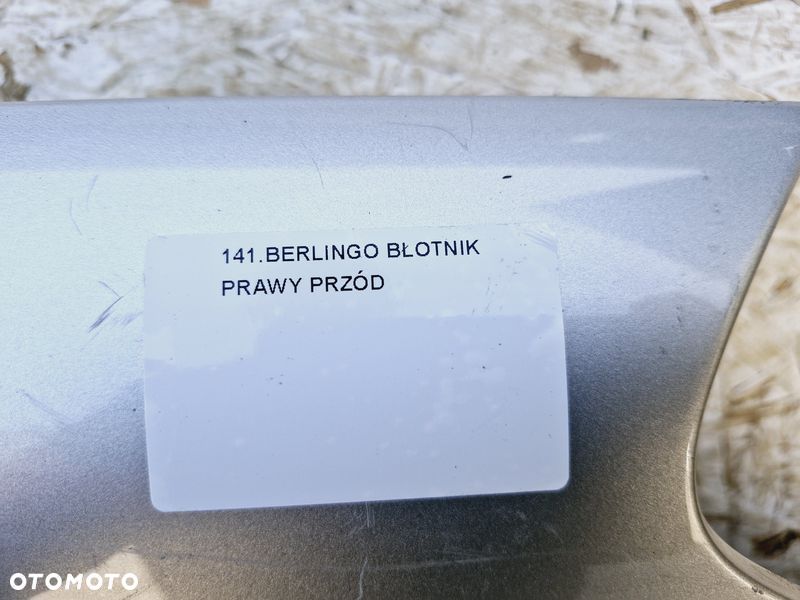 CITROEN BERLINGO II 2 III 3 BŁOTNIK PRAWY PRZÓD PRZEDNI - 2