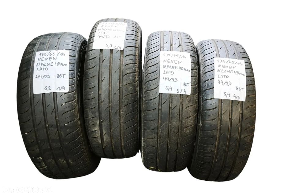 NEXEN NBLUE HD PLUS 175/65/14 LATO 2023r 86T opona x4
