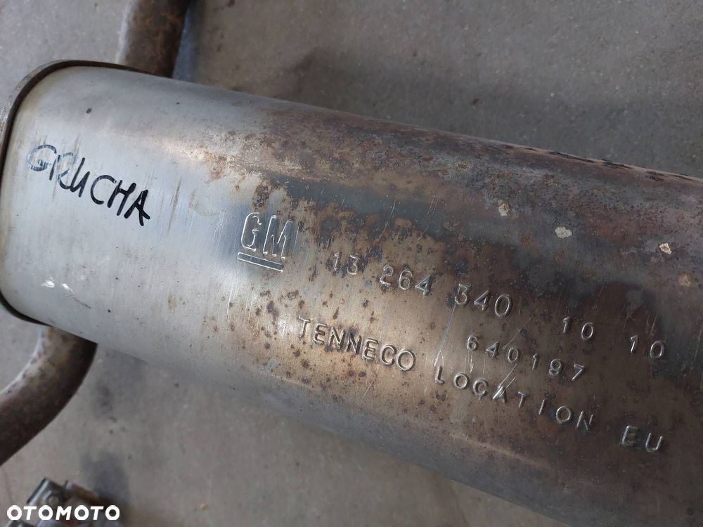 TŁUMIK WYDECH ŚRODKOWY + KOŃCOWY ASTRA J 1.6 T 55564243 13265853 13264340 - 5