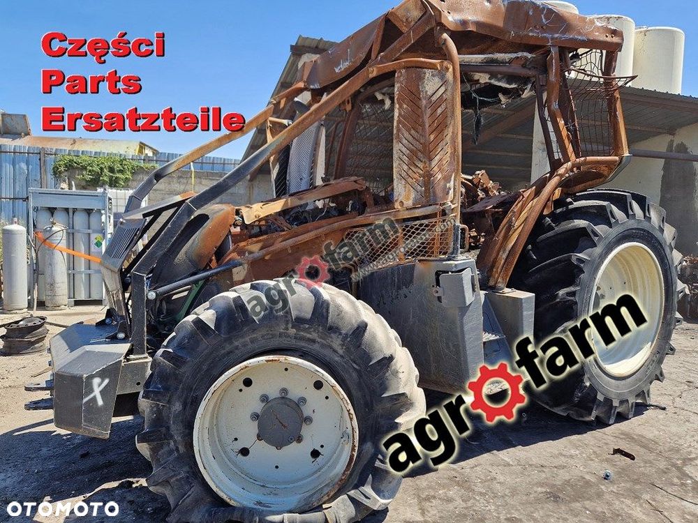 Valtra N174S części, skrzynia biegów, most przedni - 1