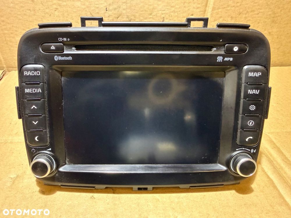 kia carens 4 iv radio nawigacja navi ekran wyświetlacz 96560-a4400 - 3