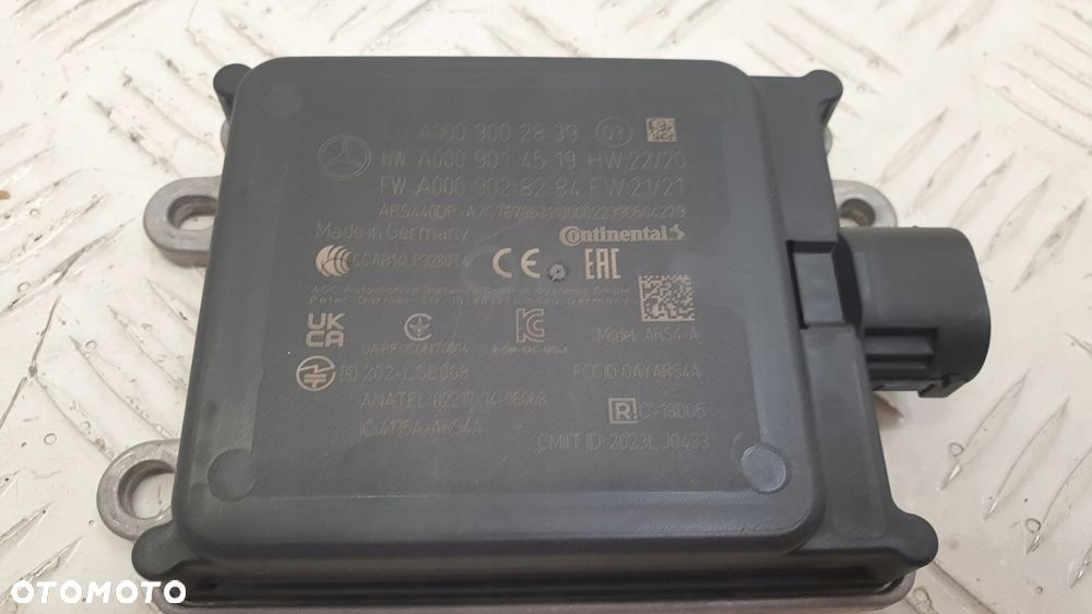 mercedes w118 w177 radar distronic a0009002839 - 6