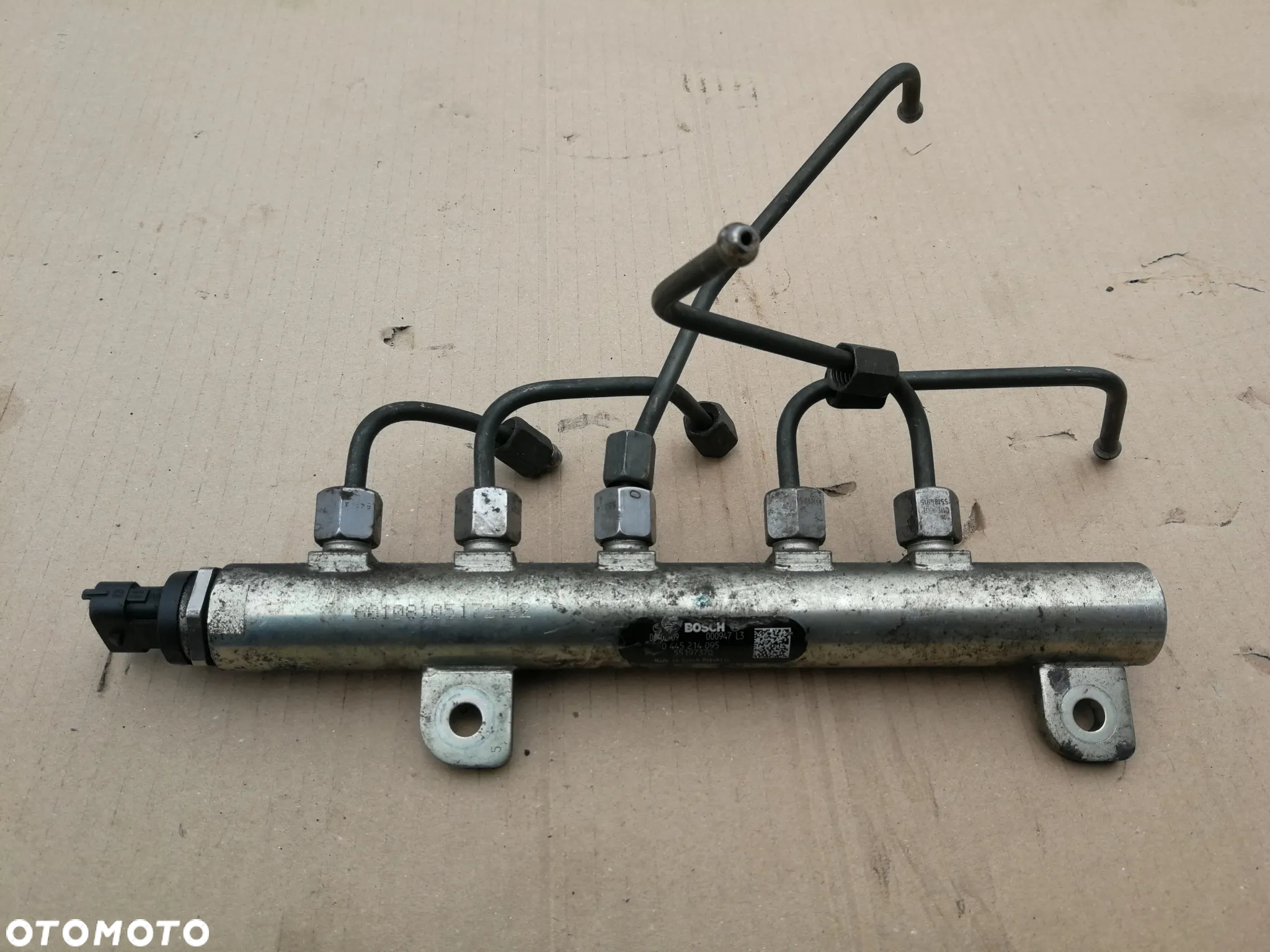 Listwa wtryskowa 55197370 Fiat doblo I lift 1.9 jtd 120km Astra H 1.9 cdti 120km - 3