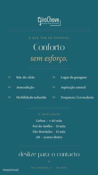 Apartamento T3 para Venda nas Caldas da Rainha - Grande imagem: 4/5