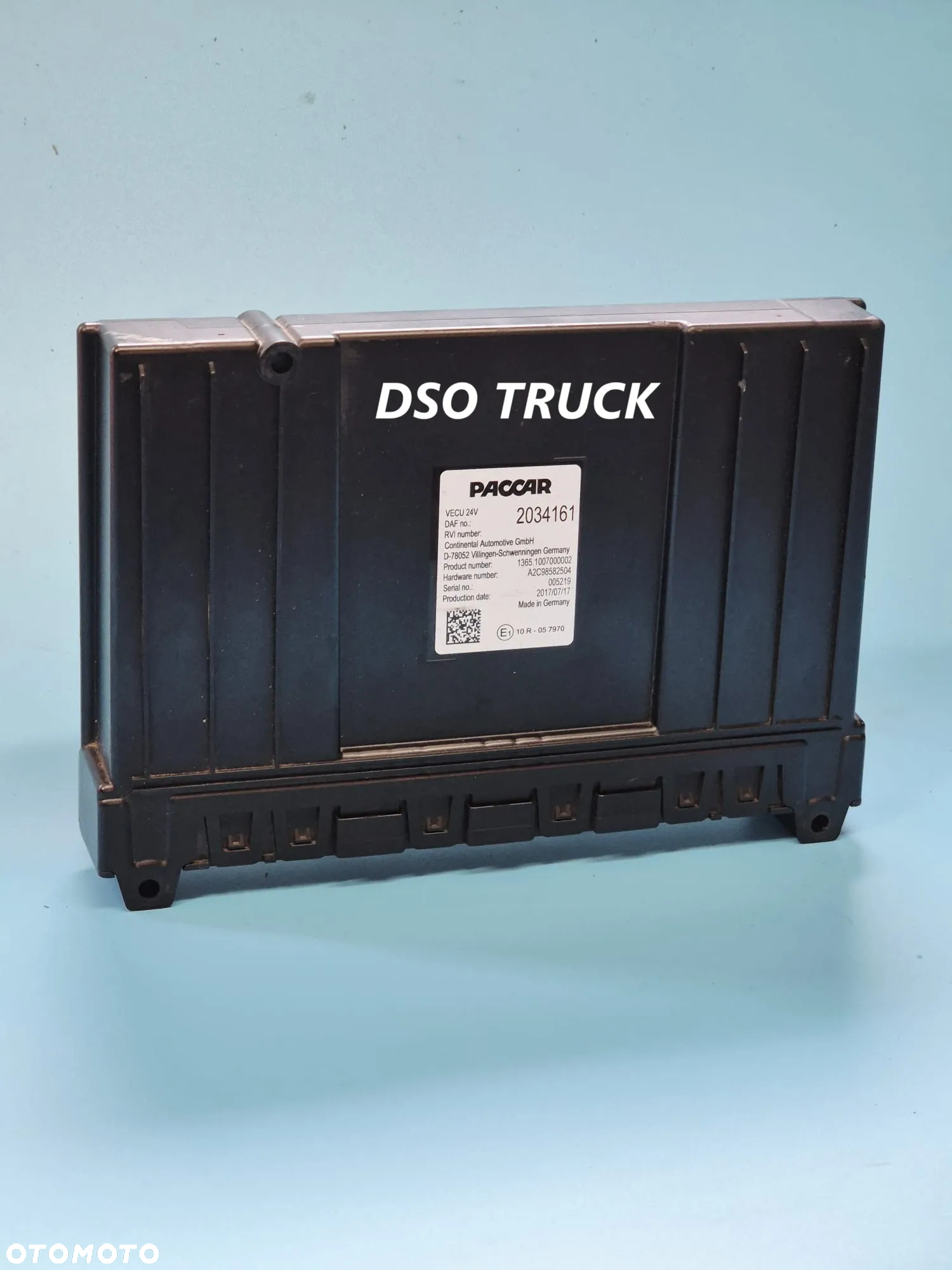 PACCAR Sterownik Modul VECU DAF XF CF 106 2034161 - 3