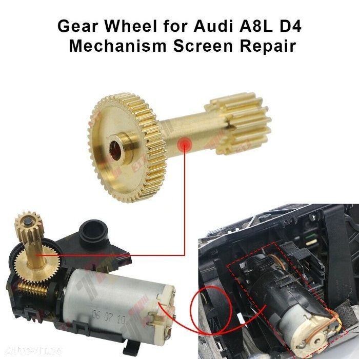Kit Reparatie Rotita Mecanism Ecran Navigatie MMI Audi A8 D4 D5 NOU! - 1