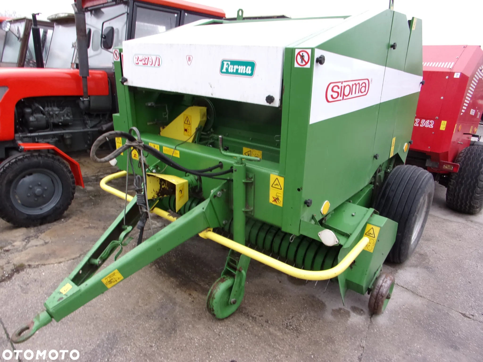 Inny Prasa belująca, zwijająca, rolująca, rolka, łańcuchowa, walcowa Z579/1- 1210 SIPMA, Z562/Z587 Metal Fach, Vikon 1901 - 15