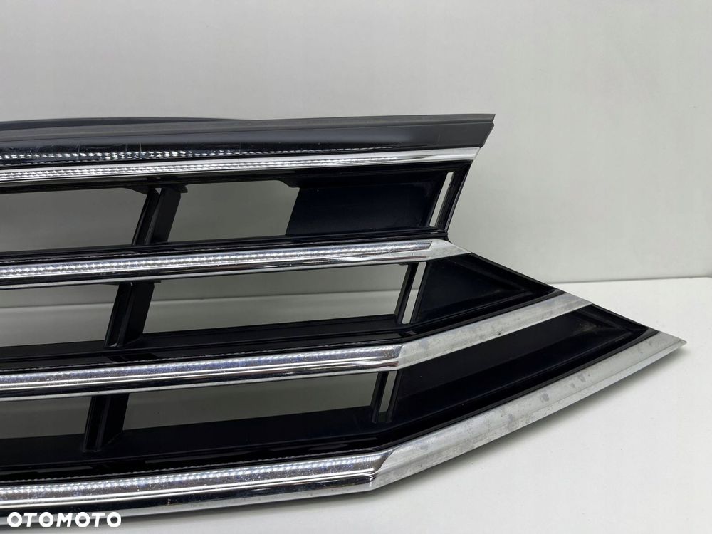 VW PASSAT B8 LIFT R-LINE ATRAPA GRILL ZDERZAKA PRZÓD 3G0853651 - 8