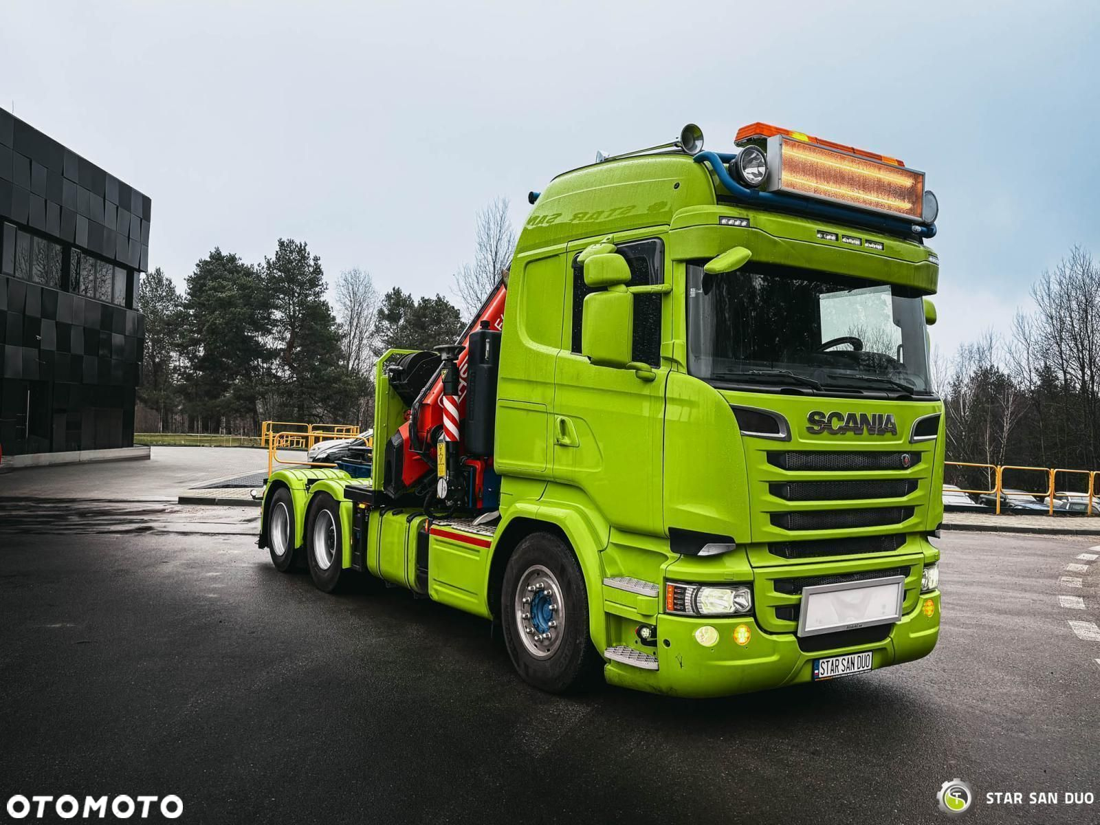 Scania R520 6x2 Fassi F485 HDS Żuraw Wciągarka Euro 6 - 7