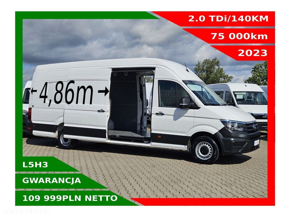 Volkswagen Crafter L5H3 *109999zł NETTO* 2.0TDi/140KM - 1