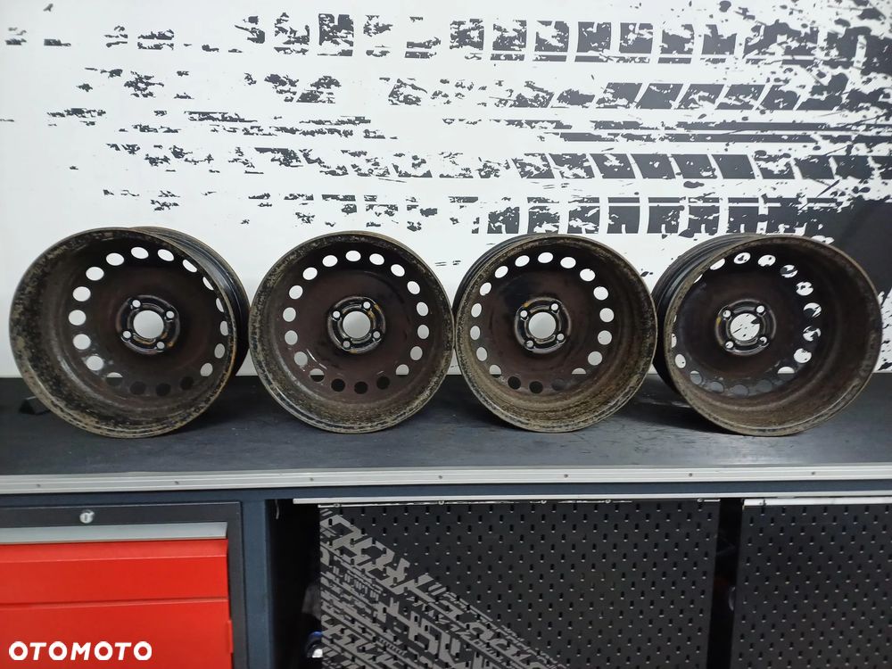 felgi stalowe 4x100 15 renault Thalia Zoe grand scenic II clio megane S613 - 6