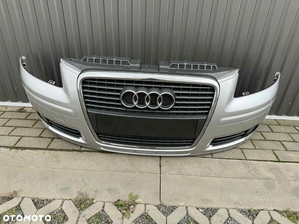 Audi A3 8P Zderzak Przód Przedni Kompletny LY7W Duży Grill 05-08 - 1