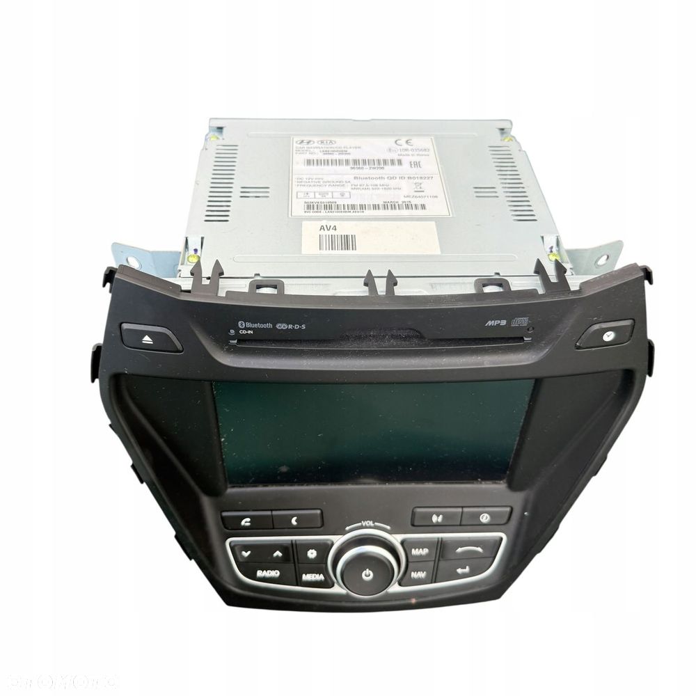 Nawigacja Radio Hyundai Santa Fe Iii 3 2012-16R 96560-2W200 - 2