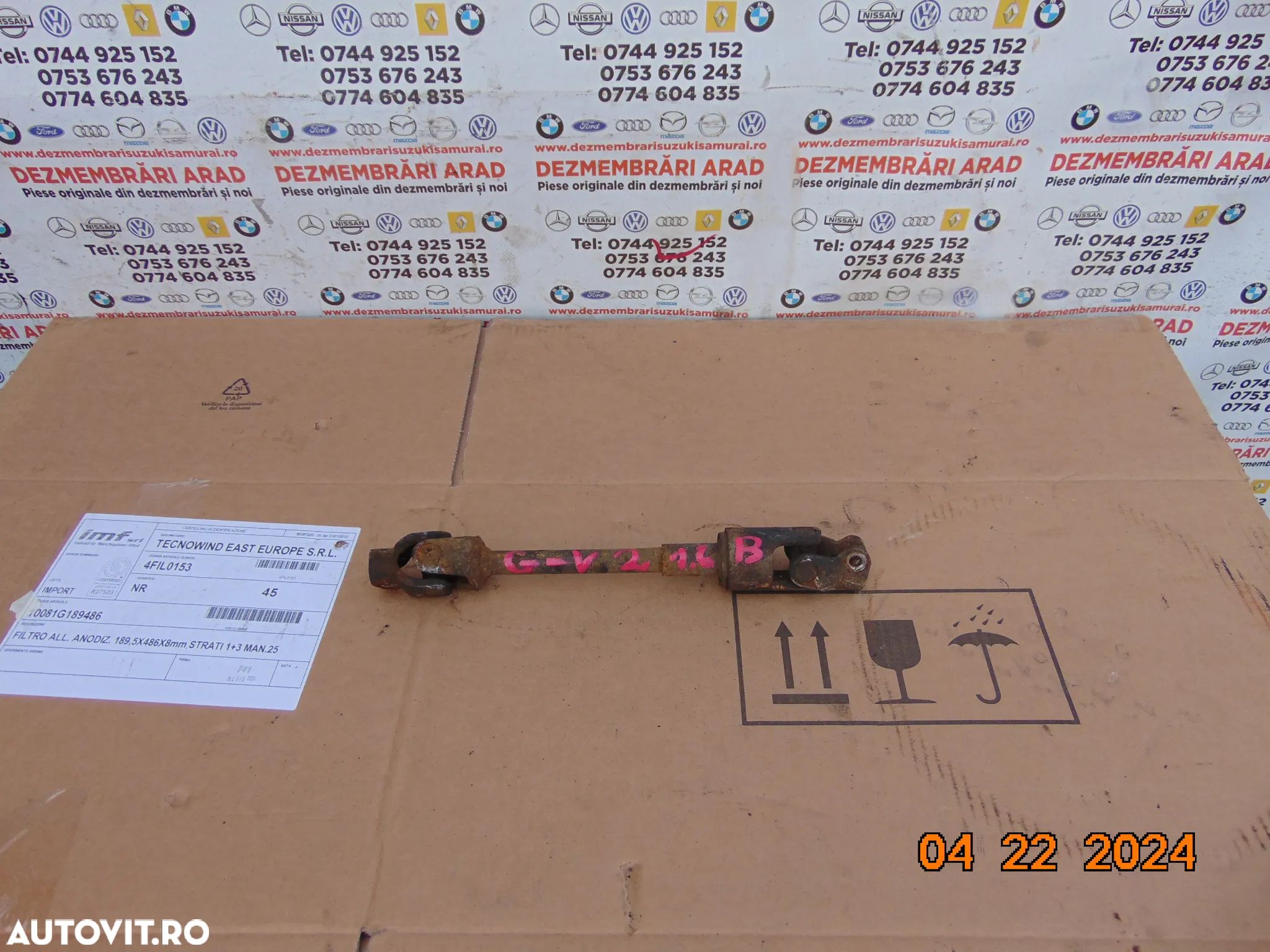 Coloana volan Suzuki vitara 2005-2012 coloana ax volan caseta suzuki grand vitara 2 - 1